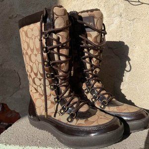 Y2k Coach Snow Boots